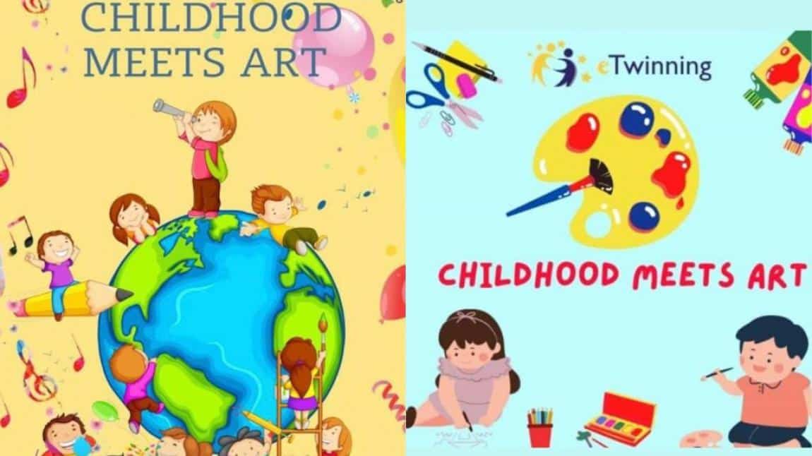 eTwinning Projesi: 'Childhood Meets Art' (Sanatla Buluşan Çocukluk)